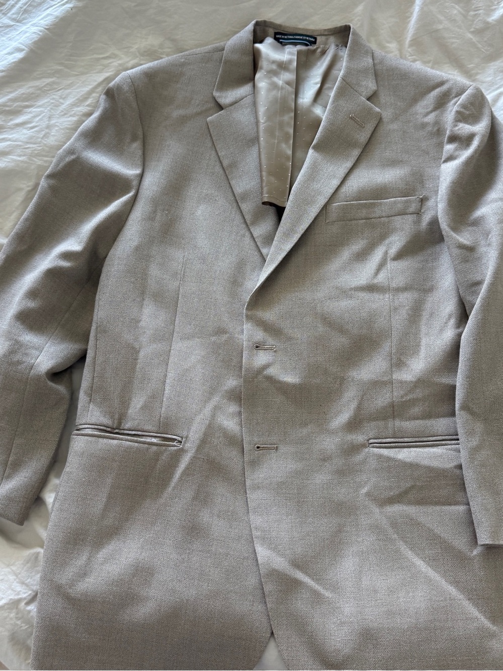 Tommy Hilfiger Beige Sports Coat